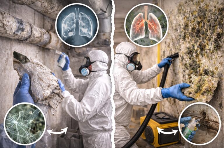 Asbestos and Mold: How to Tell the Difference and Protect Your Health