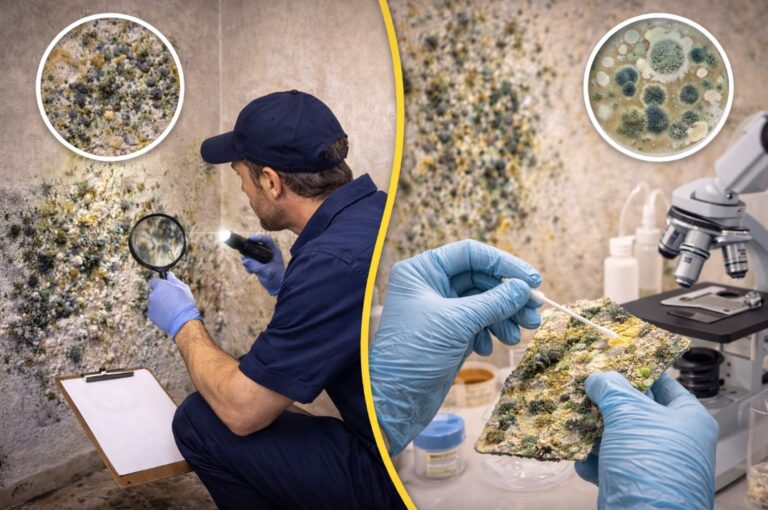 Mold Inspection or Testing: How to Tell Which One You Need