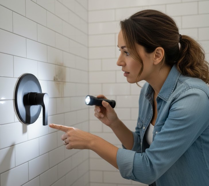 Shower Valve Leaks Behind the Wall: Symptoms and How to Confirm