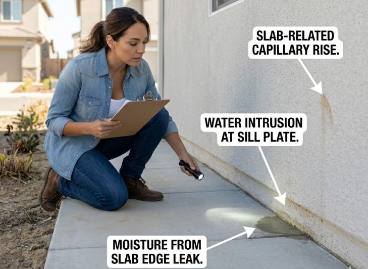 Slab Foundation Homes: Where Water Shows Up and Why