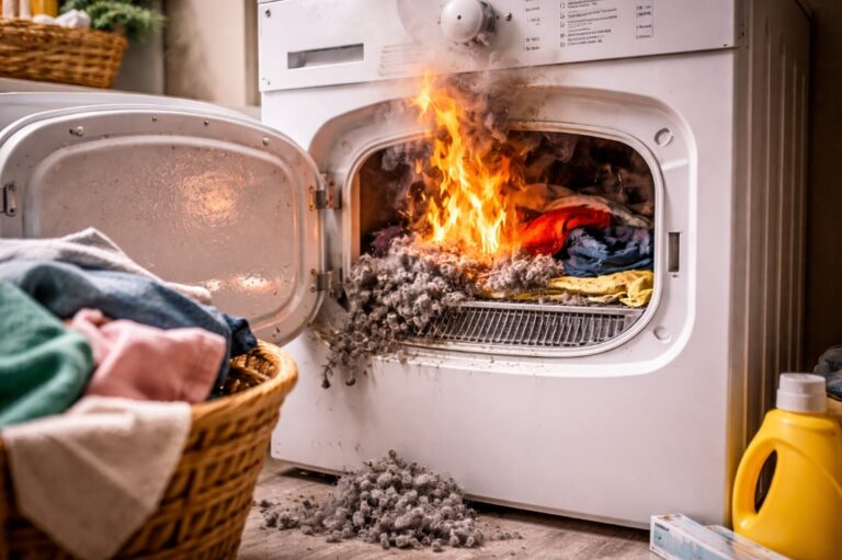 Why Are Clothes Dryers a Fire Hazard? Causes, Risks & How to Prevent Them