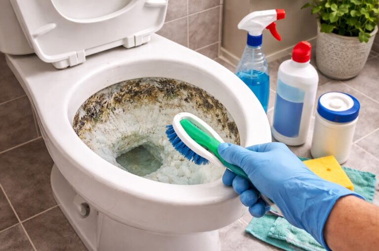 Why Is Mold Growing in My Toilet? Causes, Health Risks, and Solutions